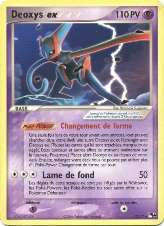 Deoxys ex 17 – POP Série 4