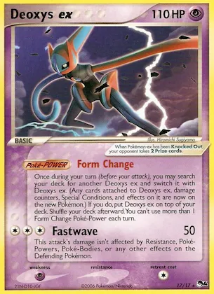Deoxys ex #17 – POP Series 4