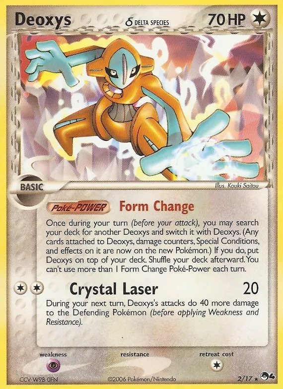Deoxys δ #2 – POP Series 4