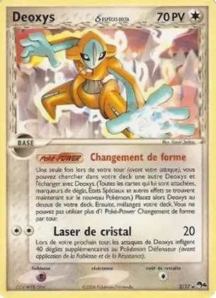 Deoxys δ 2 – POP Série 4