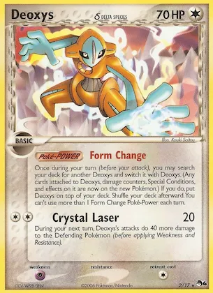 Deoxys δ #2 – POP Series 4