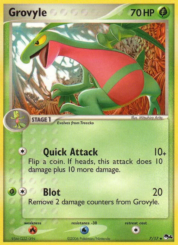 Grovyle #7 – POP Series 4