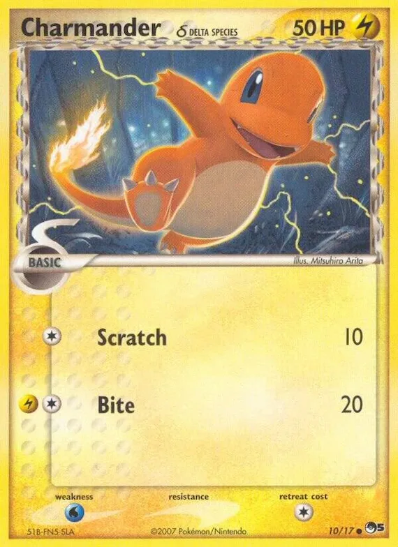 Charmander δ #10 – POP Series 5