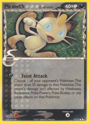 Meowth δ #11 – POP Series 5
