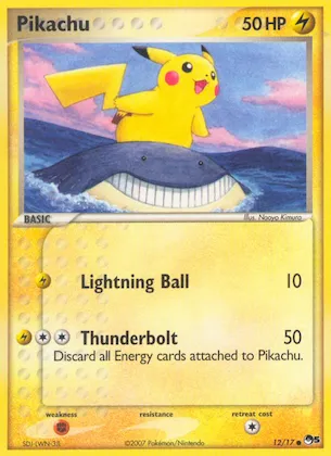Pikachu #12 – POP Series 5