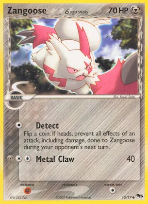 Zangoose δ n° 15 – POP Series 5