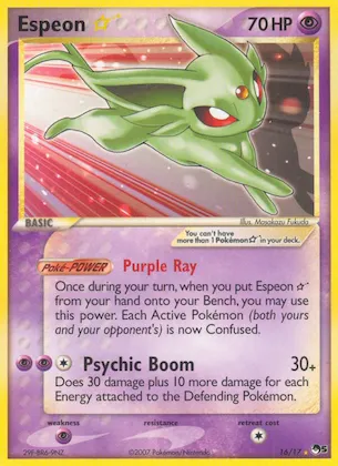 Espeon ★ #16 – POP Series 5
