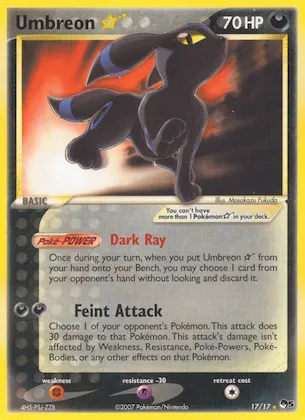 Umbreon ★ #17 – POP Series 5