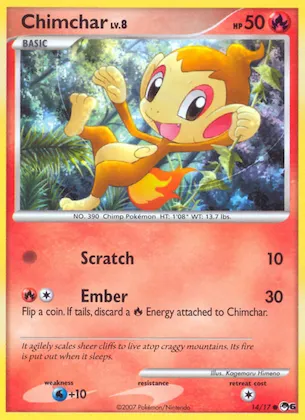 Chimchar #14 – POP Series 6