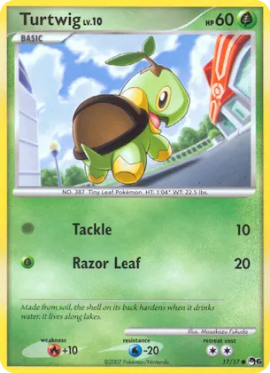 Turtwig #17 – POP Series 6