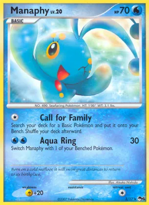 Manaphy n° 3 – POP Series 6