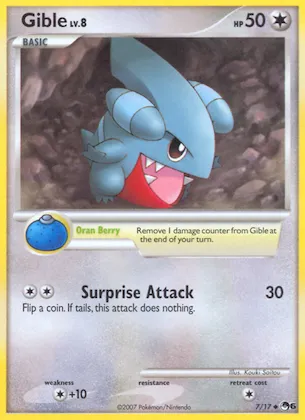 Gible Nr. 7 – POP Series 6