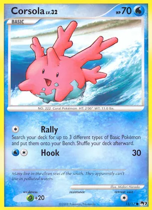 Corsola #13 – POP Series 7