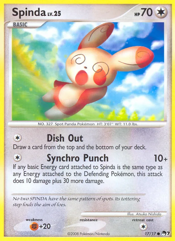 Spinda #17 – POP Series 7