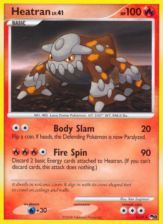Heatran #1 – POP Series 8