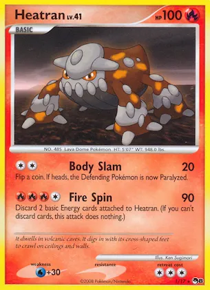 Heatran #1 – POP Series 8