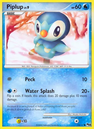 Piplup n° 15 – POP Series 8