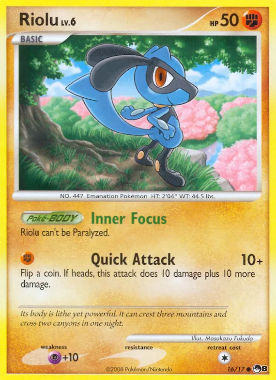 Riolu #16 – POP Series 8