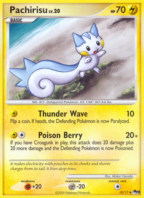 Pachirisu #10 – POP Series 9