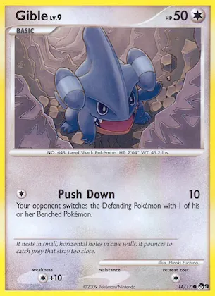 Gible Nr. 14 – POP Series 9