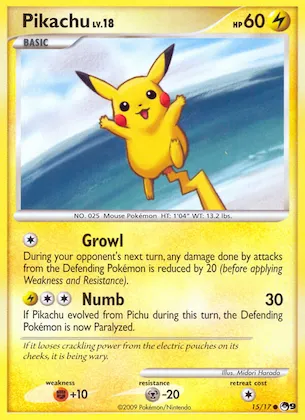 Pikachu #15 – POP Series 9