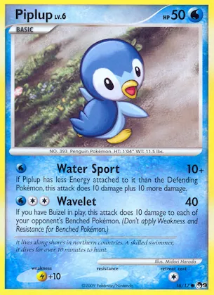 Piplup #16 – POP Series 9