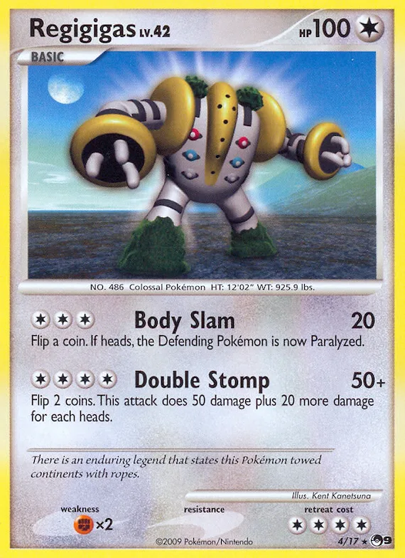 Regigigas #4 – POP Series 9