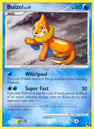 Buizel #6 – POP Series 9