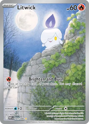 Litwick #101 – White Flare