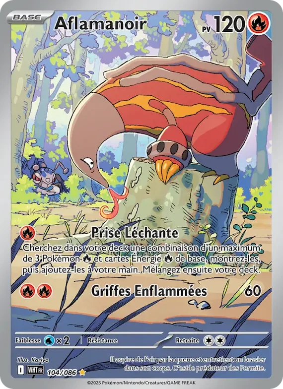 Aflamanoir 104 – Flamme Blanche
