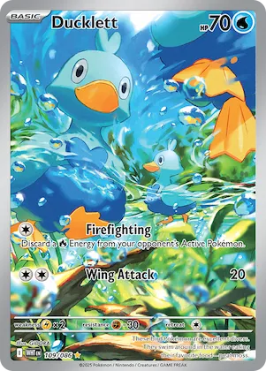 Ducklett #109 – White Flare