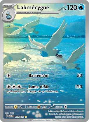 Lakmécygne n° 110 – Flamme Blanche