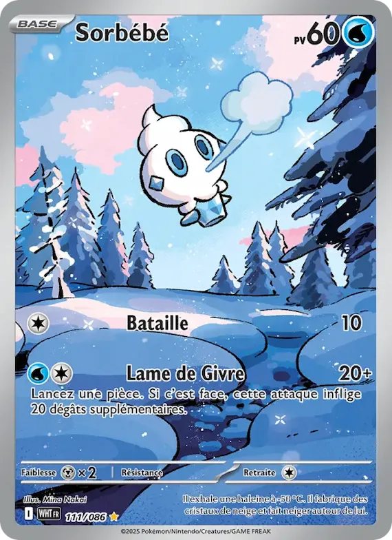 Sorbébé 111 – Flamme Blanche