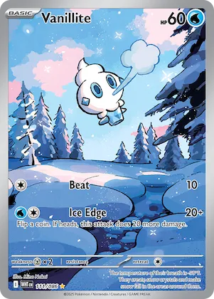 Vanillite #111 – White Flare