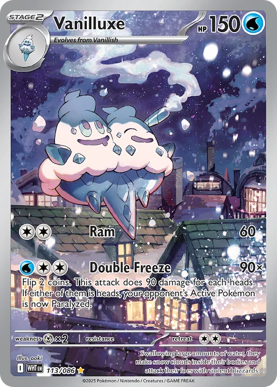 Vanilluxe #113 – White Flare