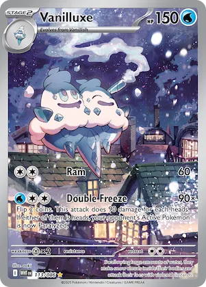 Vanilluxe #113 – White Flare