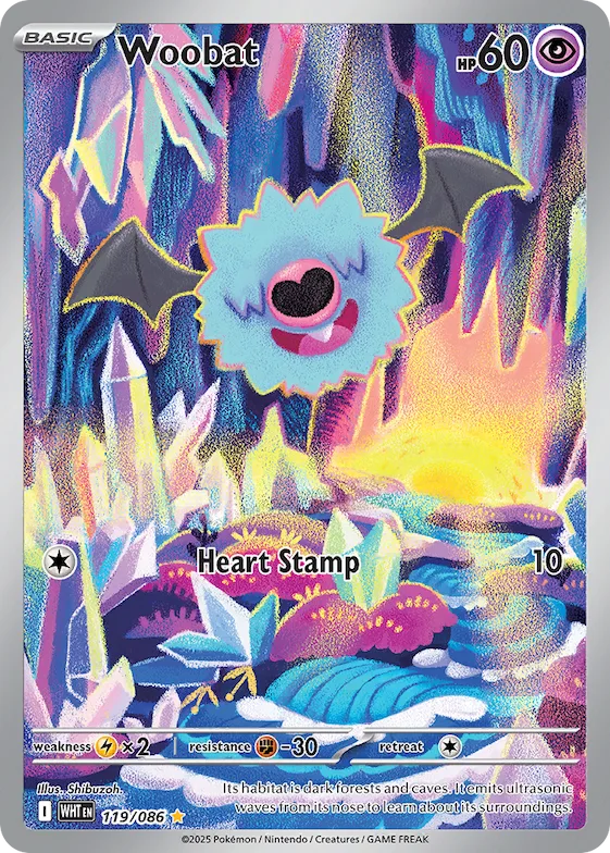 Woobat #119 – White Flare