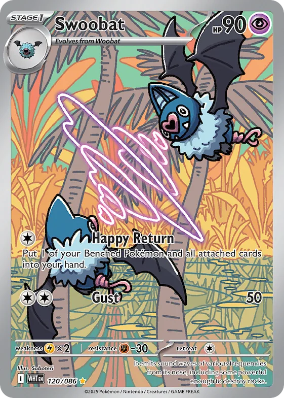 Swoobat #120 – White Flare