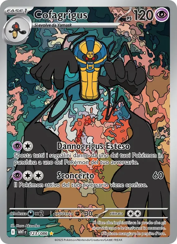 Cofagrigus 123 – Fuoco Bianco
