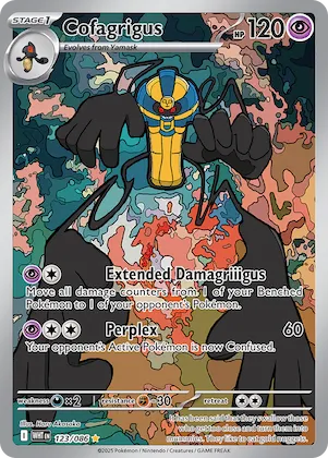 Cofagrigus #123 – White Flare
