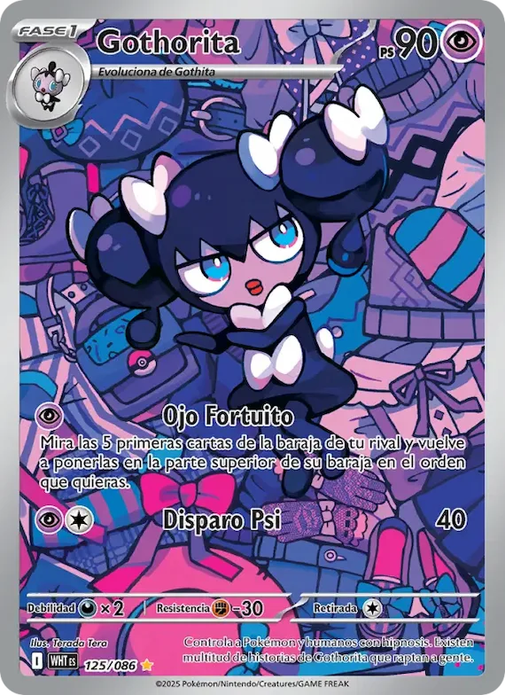 Gothorita 125 – Llama Blanca