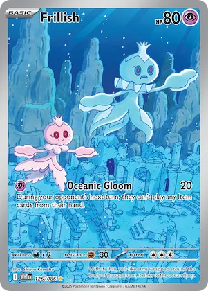 Frillish #126 – White Flare