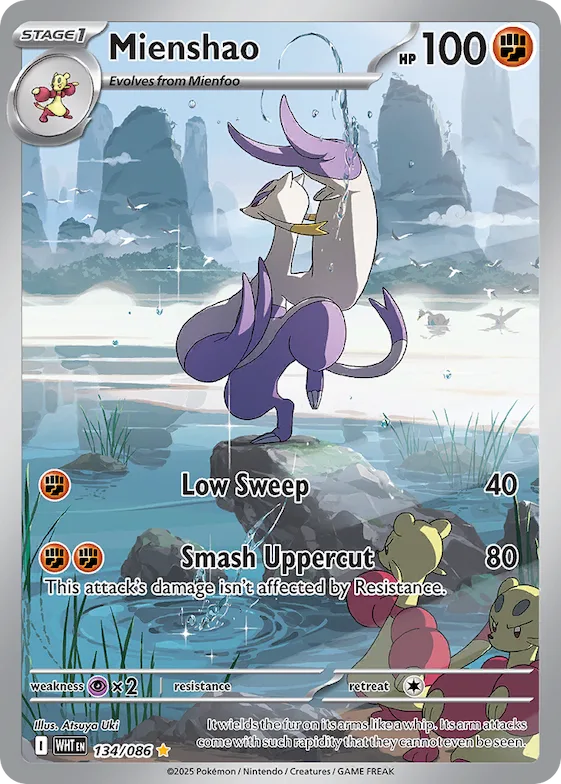 Mienshao #134 – White Flare