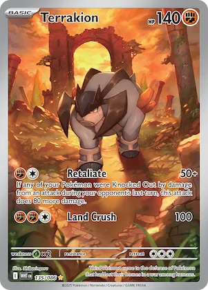 Terrakion #135 – White Flare