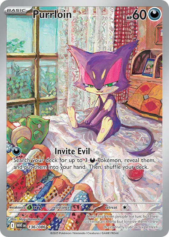 Purrloin #136 – White Flare
