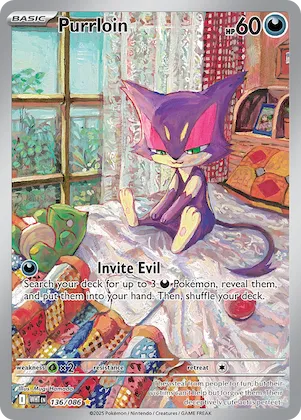 Purrloin #136 – White Flare