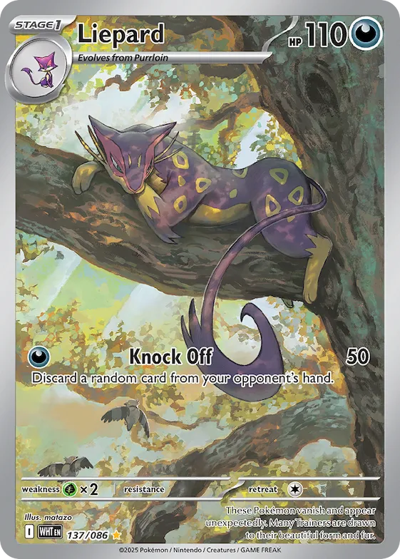 Liepard #137 – White Flare
