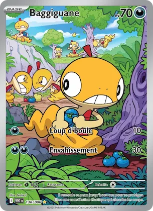 Baggiguane n° 138 – Flamme Blanche