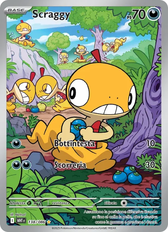 Scraggy 138 – Fuoco Bianco