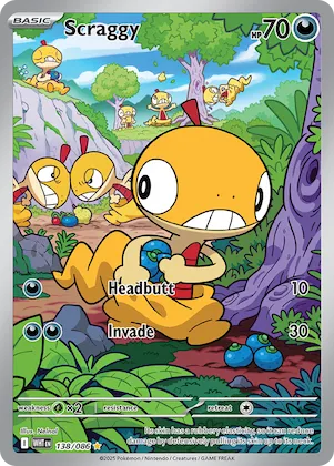 Scraggy #138 – White Flare